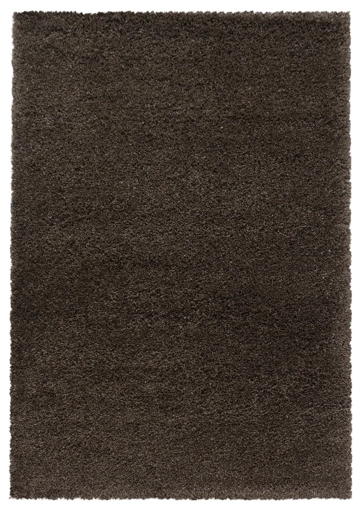 Ayyildiz Kusový koberec FLUFFY 3500, Hnedá Rozmer koberca: 80 x 250 cm