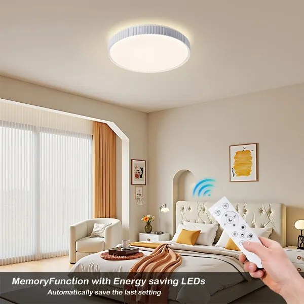 Brilagi - stmievateľné LED stropné svietidlo CORVO LED/72W/230V 3000-6000K biela priemer 50 cm +DO