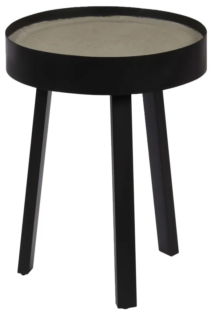 vidaXL Konferenčný stolík s betónovom povrchom 40x55 cm