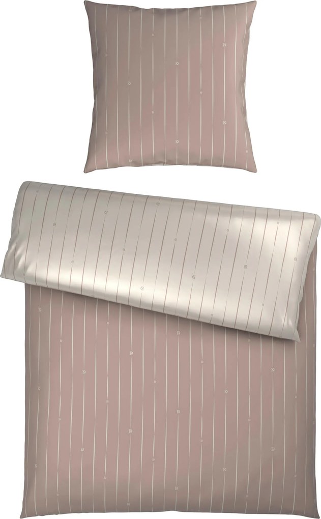 XXXLutz OBOJSTRANNÁ POSTEĽNÁ BIELIZEŇ, satén, béžová, 135/200 cm Dieter Knoll - Online Only bytové doplnky - 008105033503