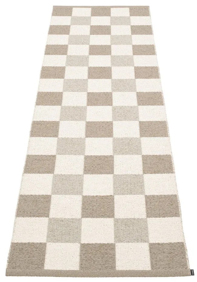 Béžovo-krémový vnútorný a vonkajší behúň 70x240 cm Pix Dark Linen – Pappelina