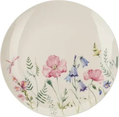 Plytký tanier 27 cm, rozkvitnutá lúka%