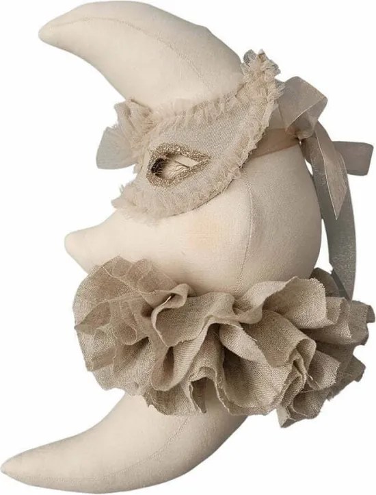 Dekorácia do detskej izby mesiac - béžová