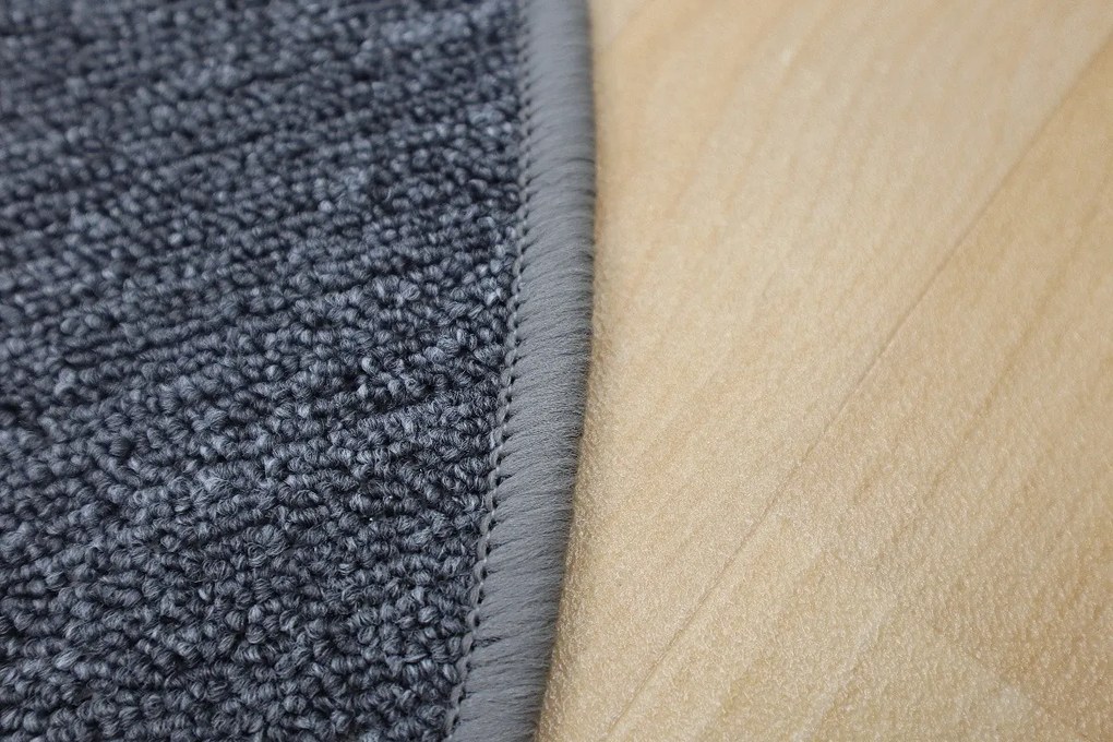 Vopi, Kusový koberec Astra šedá kruh, 120x120 (priemer) kruh, šedá, chodba / predsieň