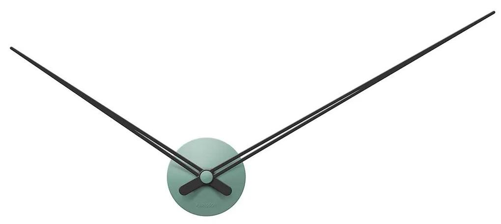 Nástenné hodiny LBT Sharp zelené ∅ 90 cm