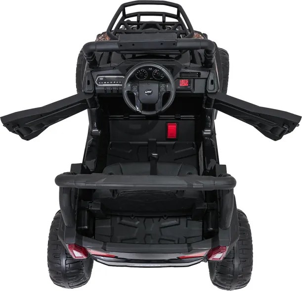 Elektrické terénne autíčko UTV LIFT čierne