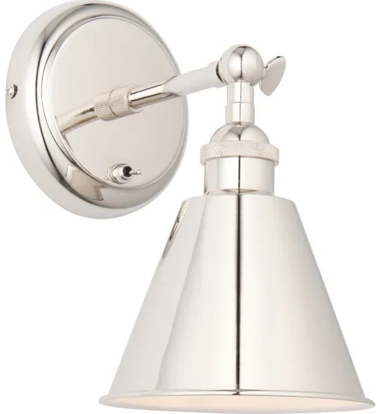 Endon 98716 - Nástenné bodové svietidlo HALLE 1xE14/40W/230V, lesklý chróm