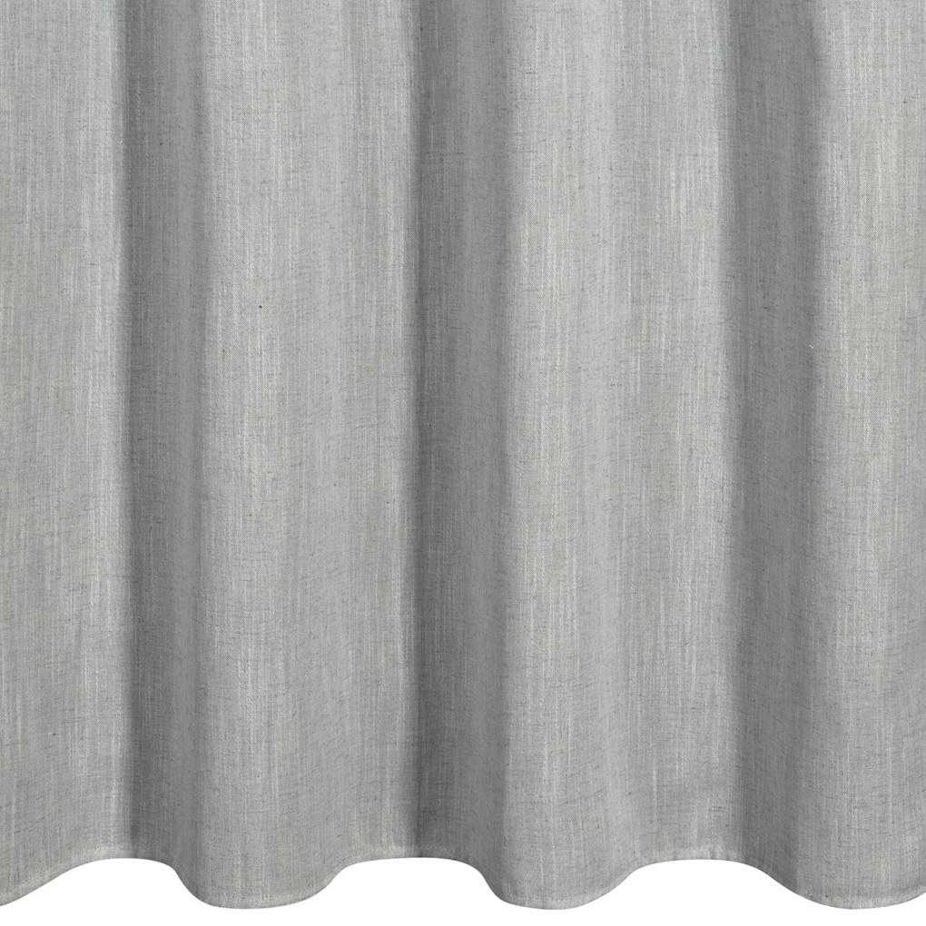 ZÁVES NA KRÚŽKOCH LATIKA 140X250 CM STRIEBORNÁ
