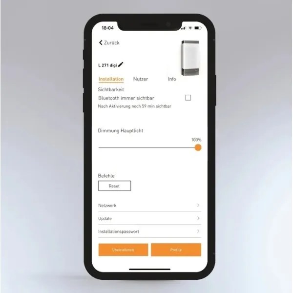 Steinel 068714 - LED Vonkajšie svietidlo L 271 C LED/6,6W/230V IP44
