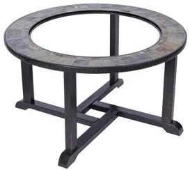 Ohnisko Strend Pro Grill, kovové, 4 stoličky, 105x75 cm