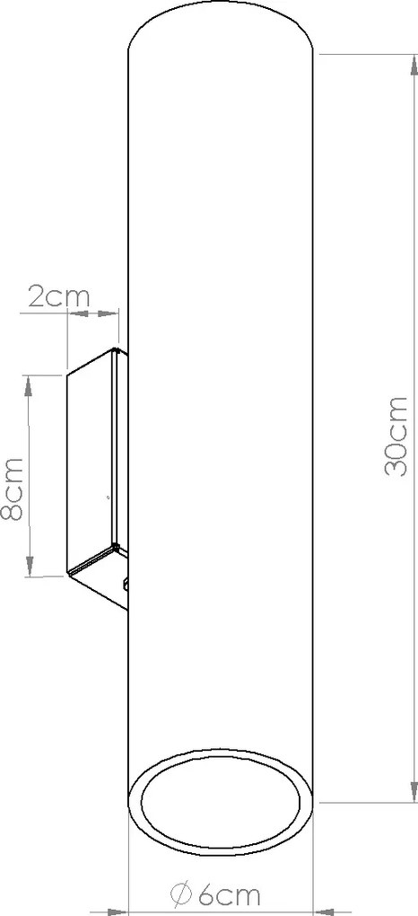 Nástenné svietidlo Lino, 1x drevené tienidlo