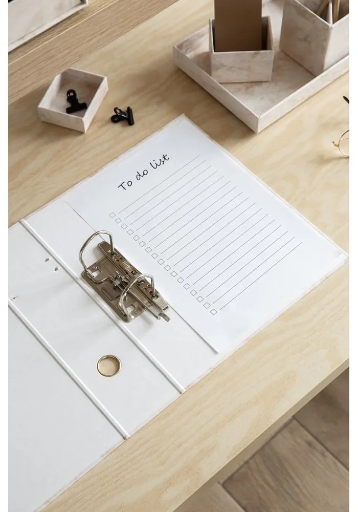 Kartónový organizér na dokumenty Archie Paper Laminate – Bigso