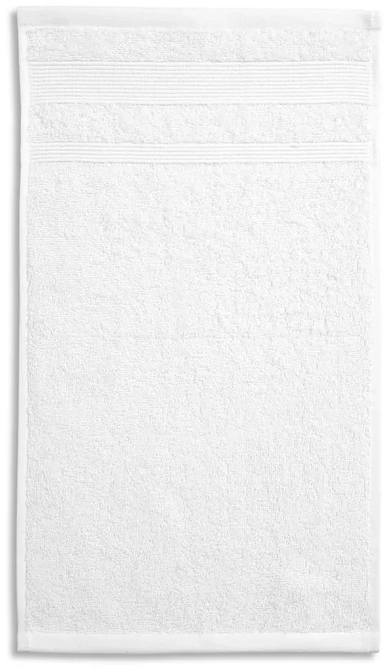 MALFINI Malý uterák Organic - Starostrieborná | 30 x 50 cm