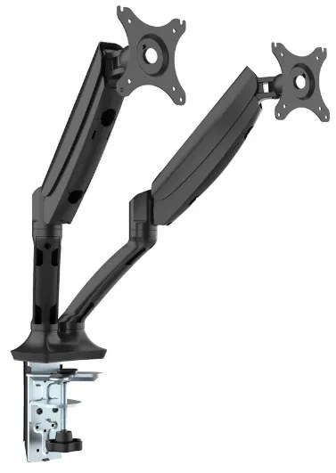 Liftor Arm DA02, držiak na 2 monitory čierny
