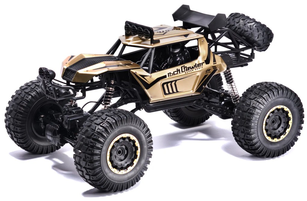 IKO RC auto Rock Crawler 2,4GHz 1:8 51cm zlaté