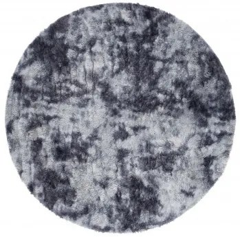 Koberec SILK DYED MR-577 sivý kruh