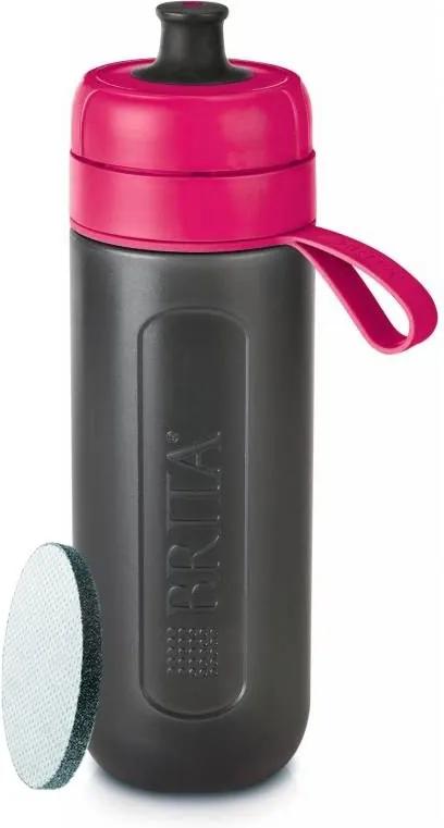 Brita Fill & Go Active filtračná fľaša na vodu, ružová
