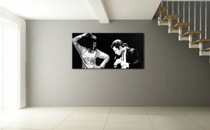 Ručne maľovaný POP Art obraz Pulp Fiction | rôzne rozmery