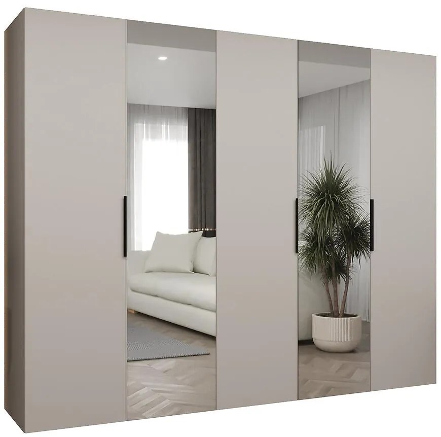 Skriňa Marbella II 250 kašmír/čierna