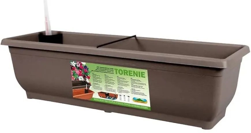 Kvetináč Samonav Torenie 75 cm/hnedá