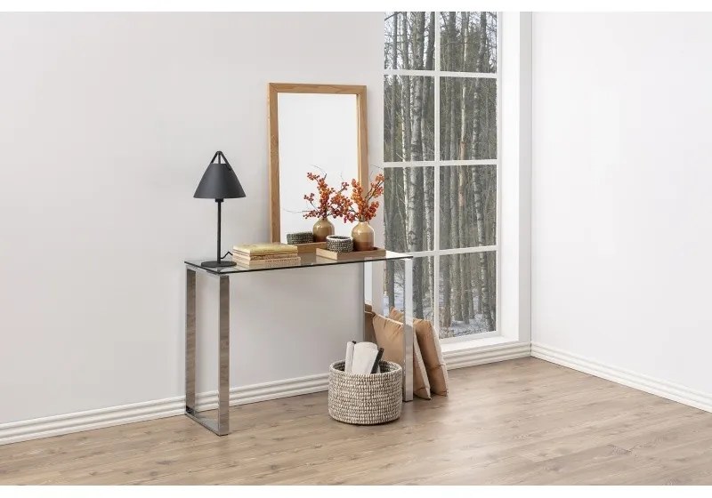 Konzolový stôl Katia strieborný