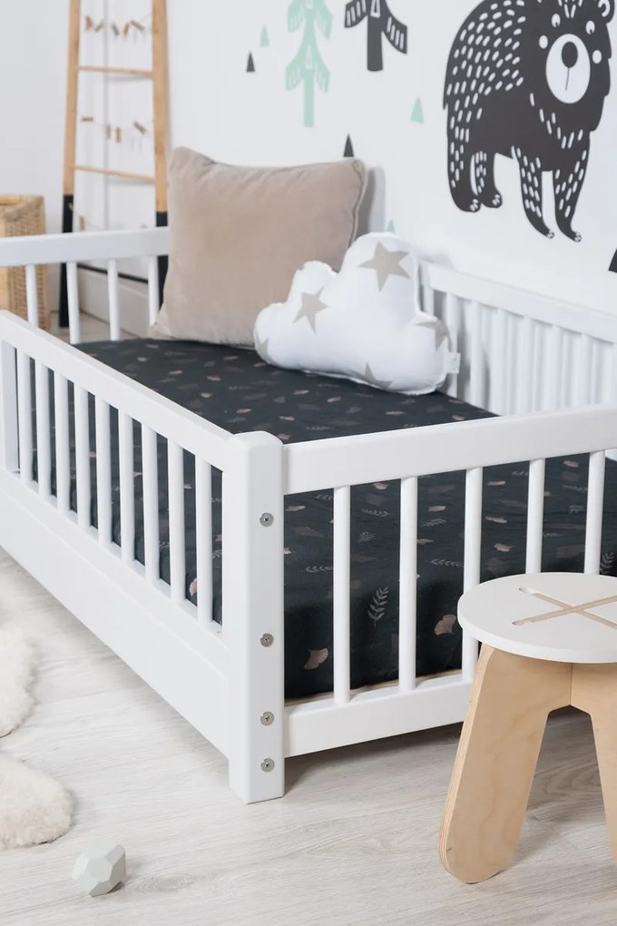 Ourbaby® 33771-0 Montessori 160x70 cm biela