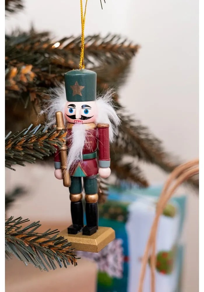 Drevené vianočné ozdoby v súprave 6 ks 13 cm Nikita – Bloomingville