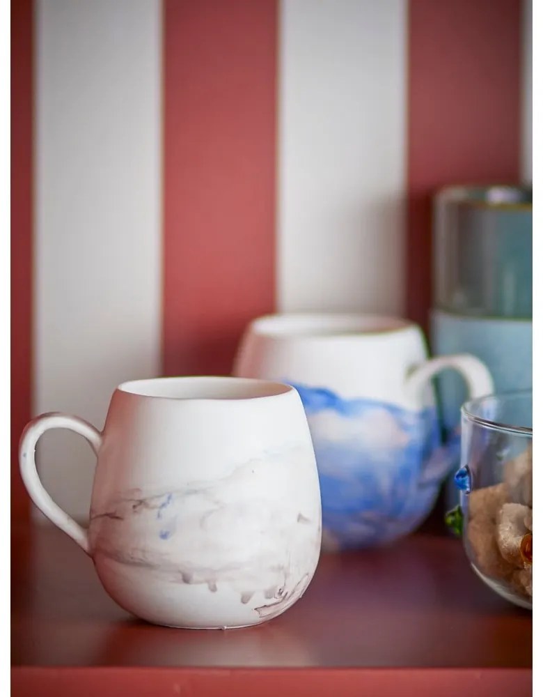 Krémové hrnčeky v súprave 4 ks z kameniny 250 ml Lyre – Bloomingville