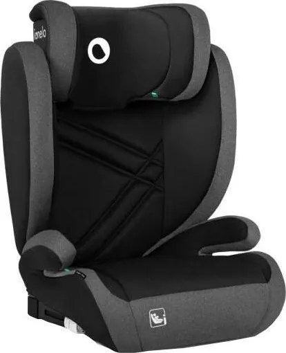Lionelo - Autosedačka HUGO i-Size 100-150 cm čierna/sivá