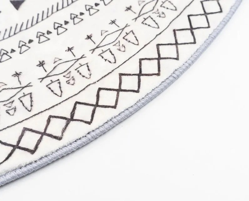 TZ Okrúhly vzorovaný koberec Tina Rozmer: 120