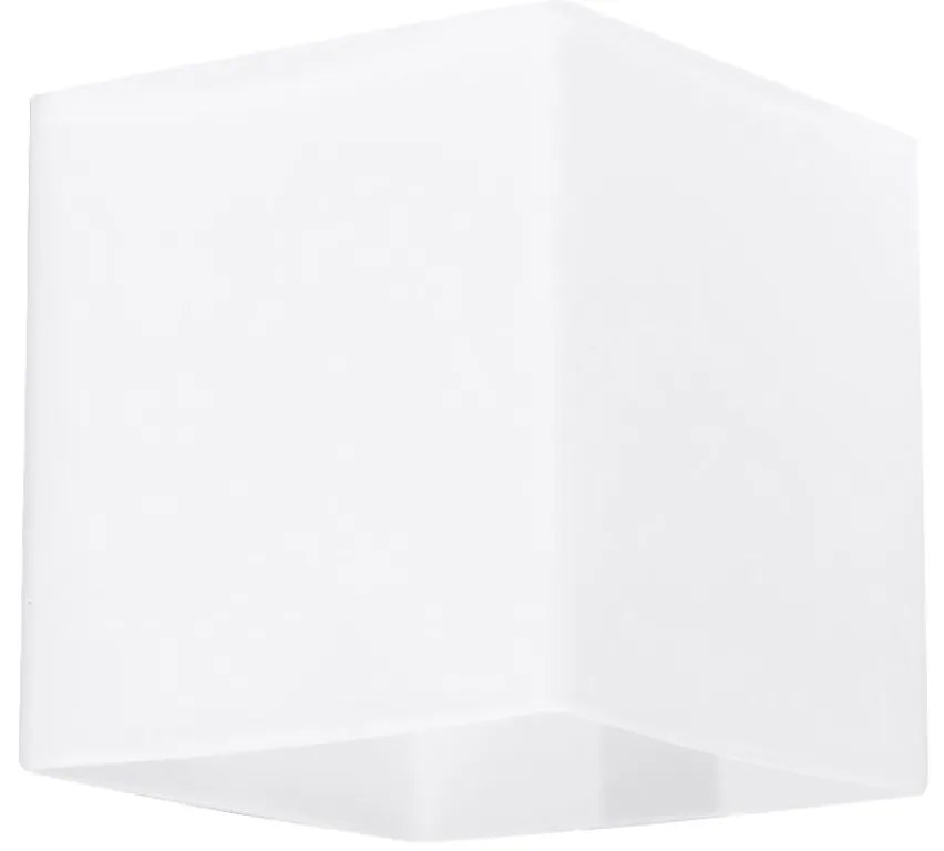 Nástenné svietidlo Rico, 1x biele kovové tienidlo