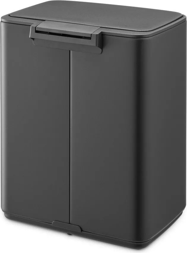 Tmavosivý pedálový oceľový odpadkový kôš 12 l Bo – Brabantia
