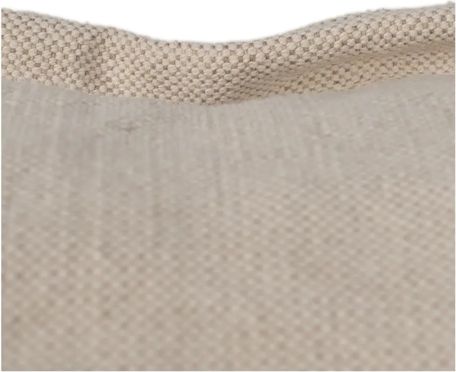 Krémová ľanová pohovka 200 cm – Ixia