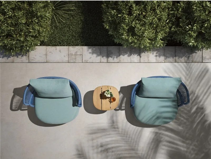 AiO súprava 2 kresiel s príručným stolíkom