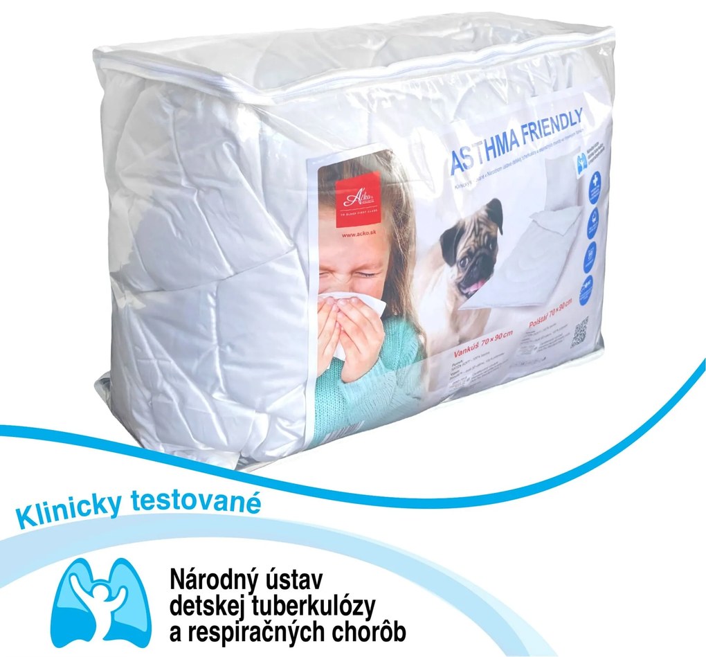 Áčko a.s. Ružomberok Vankúš  ASTHMA FRIENDLY | 70x90