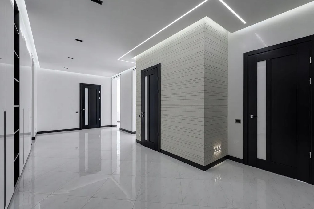 BERGE LED eloxovaný hliníkový profil zapustený 2m - sada