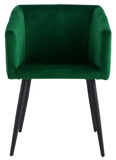 Jedálenská stolička MUZ 226, 57x79x54, zelená