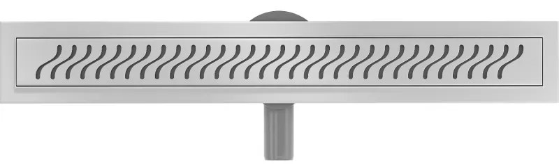 Mexen Flat 360 ° M09 rotačný lineárny odtok 60 cm, chróm - 1028060-40