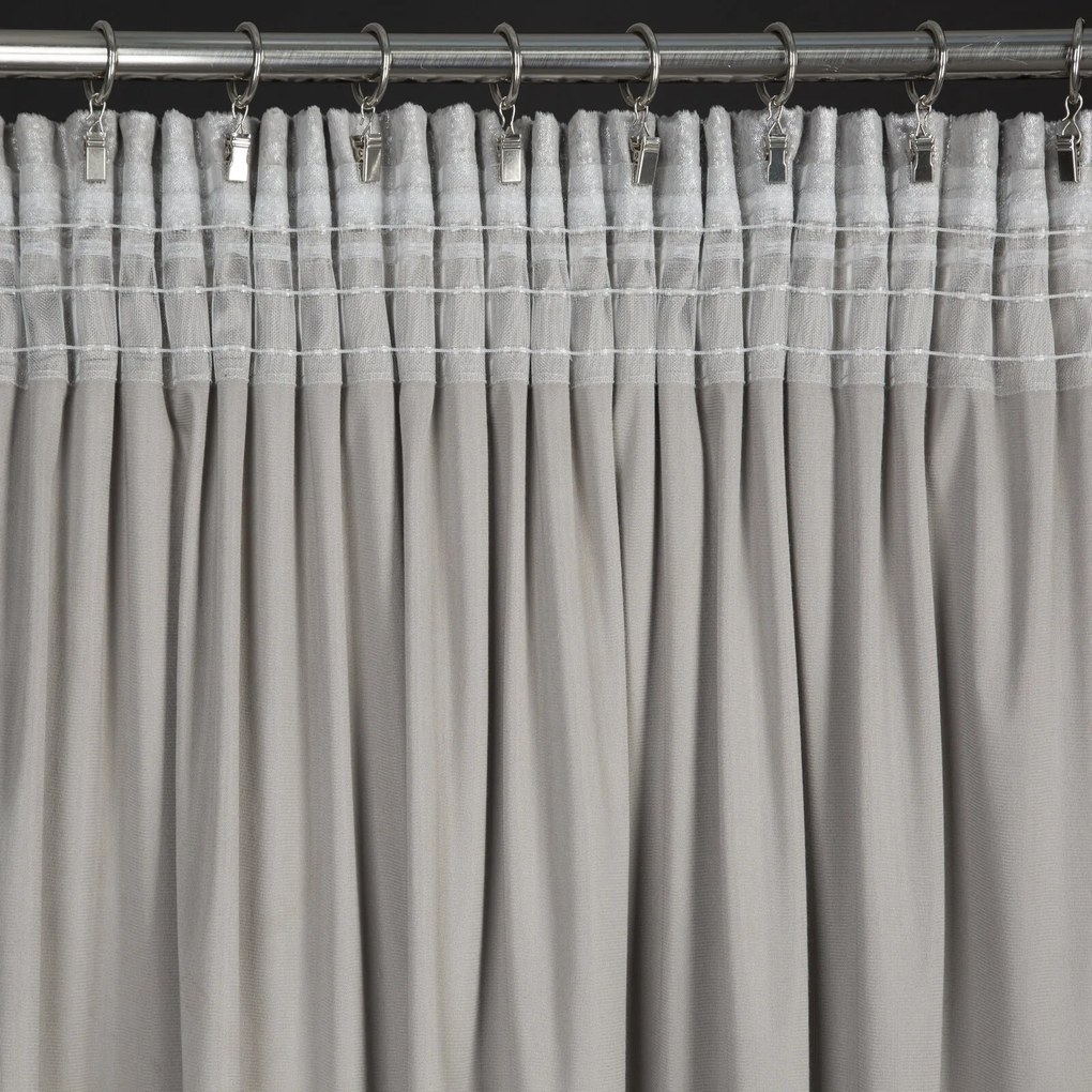 ZATEMŇOVACÍ ZÁVES NA PÁSKE AVENA 135X270 CM VZOROVANÁ