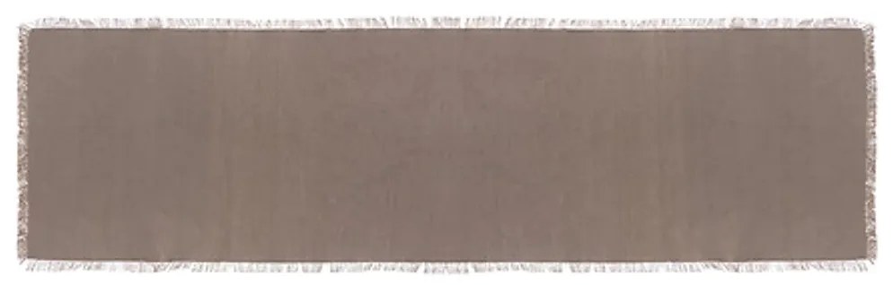 Dekoračný behúň na stôl MAHA 38x140 cm - viac farieb Farba: Hnedá