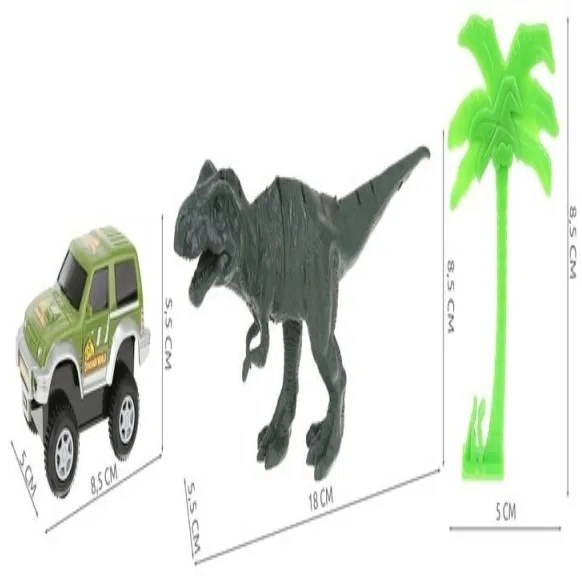 ISO 9417 Dinosaurie autodráha 142 dielikov