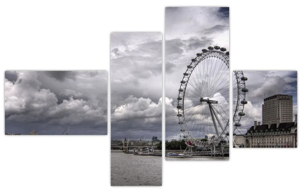 Londýnske oko (London eye) - obraz