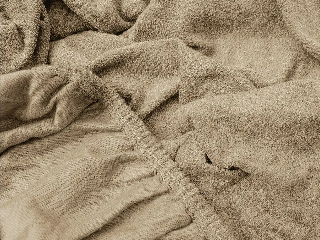 Froté plachta EXCLUSIVE 90 x 200 cm béžová