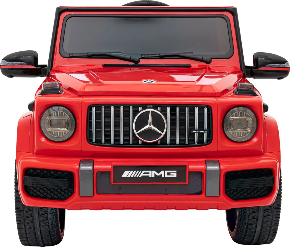 Ramiz Elektrické auto Mercedes AMG G63 pre deti červené + diaľkové ovládanie
