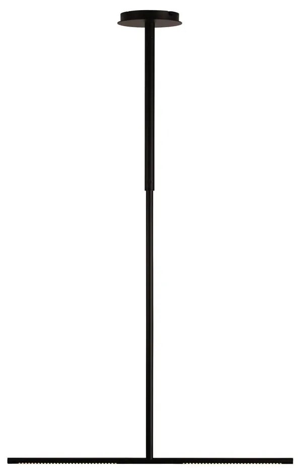 Čierne kovové LED závesné svietidlo s kovovým tienidlom Omni Ceiling – UMAGE