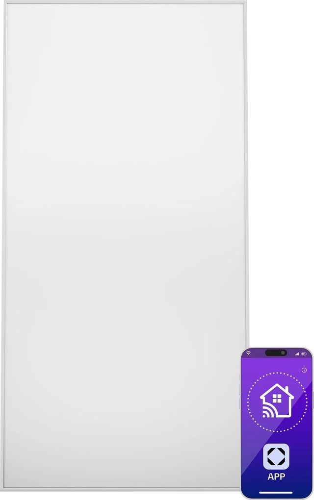 Klarstein Wonderwall Air Smart 770, infračervený ohrievač, 60 x 120 cm, 770 W, aplikácia