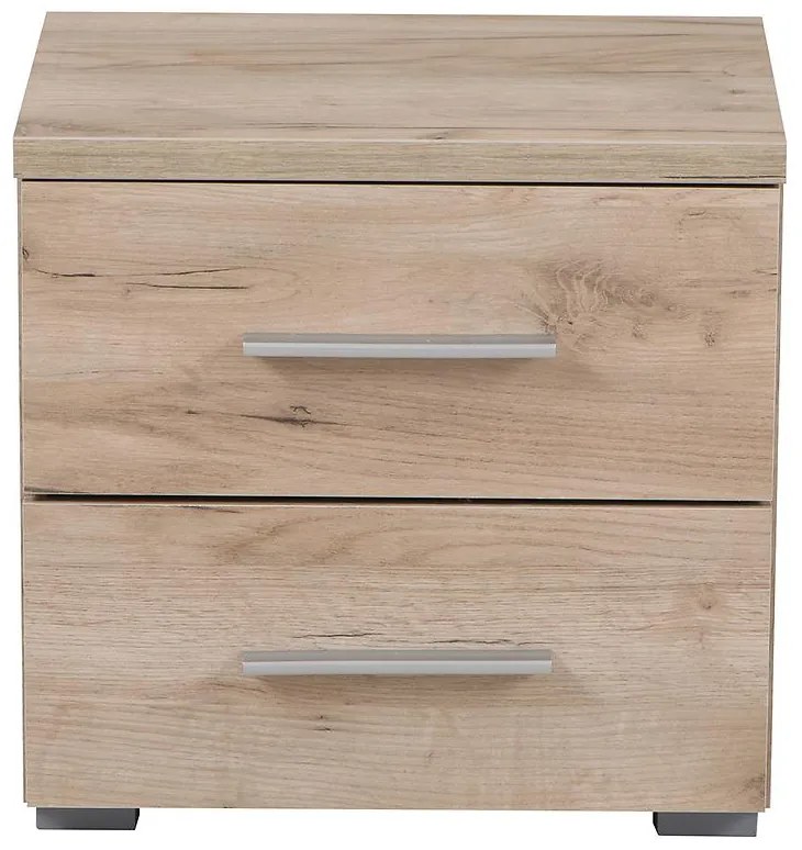 Nočný stolík UniNO2F šedá dub 11008694