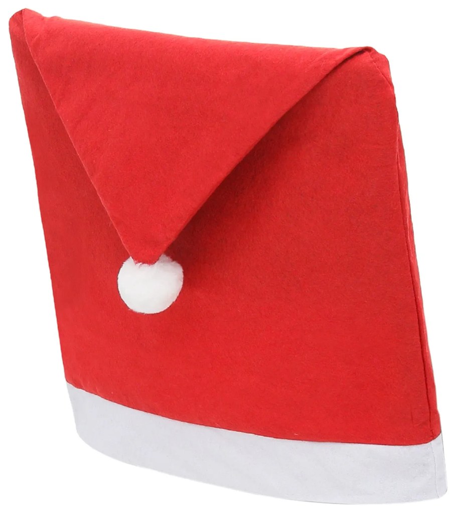 Tutumi Tutumi, poťah na stoličku Santa čiapka 6 ks 380667A, CHR-00004