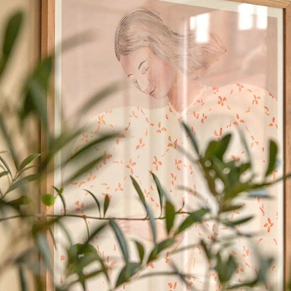 The Poster Club Plagát Secret Notes by Sofia Lind 30x40 cm