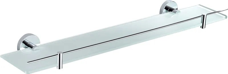 Slezák - RAV Polička sklenená 600 mm COLORADO - COA0900/60, Chróm